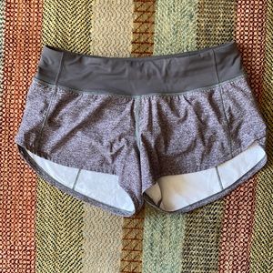 Lululemon speed up 2.5” grey low rise short - 4